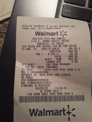 Do You Have to Show Your Receipt at Walmart in Florida?